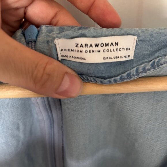 Zara Light Blue Jumpsuit - Picture 5 of 10